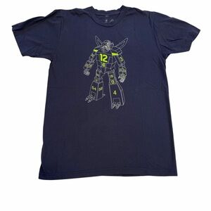 Casual Industrees Seahawks “12 Bot” Tee  - Navy